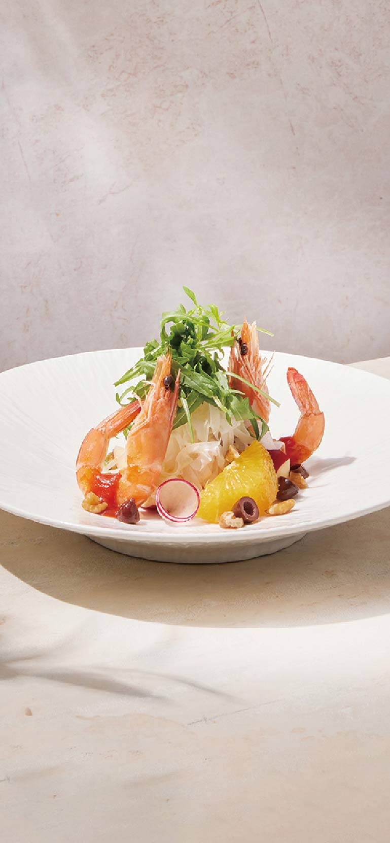 鮮蝦夏茴沙拉