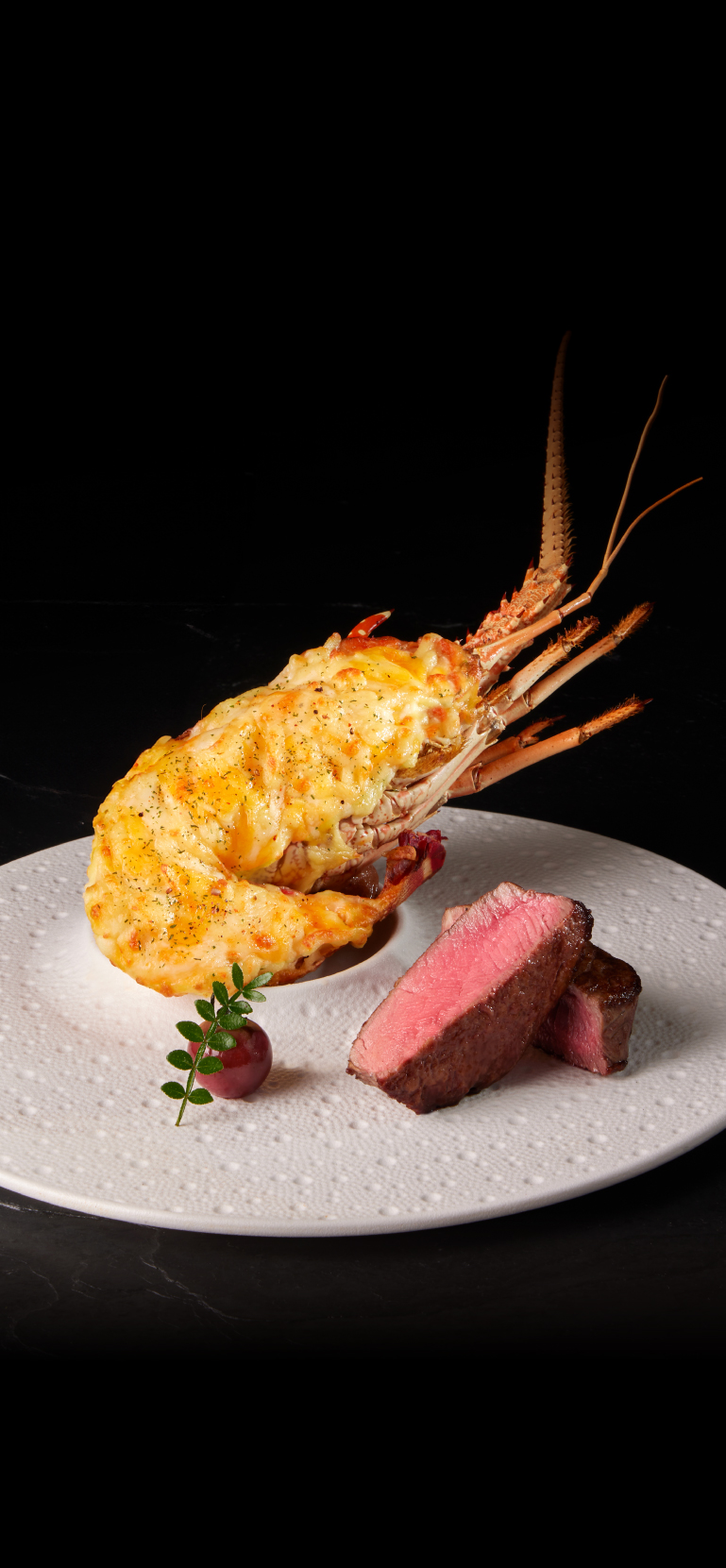 龍蝦佐嫩煎菲力