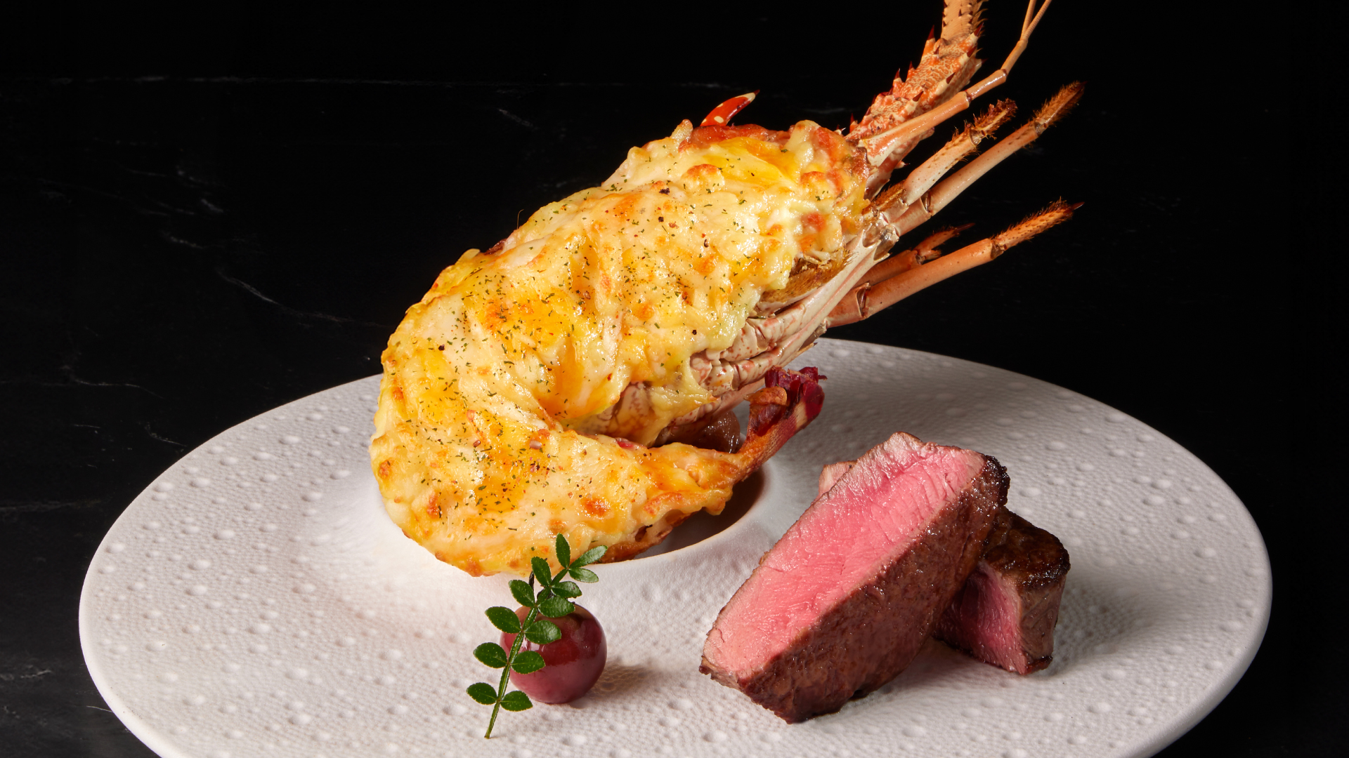 龍蝦佐嫩煎菲力